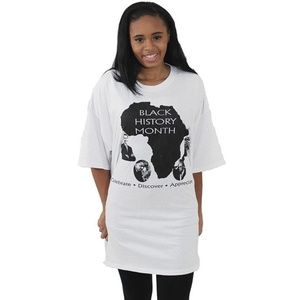 Black History Month Unisex Black/White T-Shirts